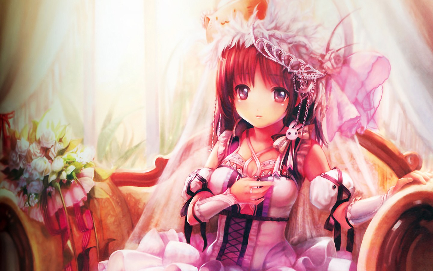 Cute Red-hair Anime Girl Wallpapers - HD Wallpapers 71487