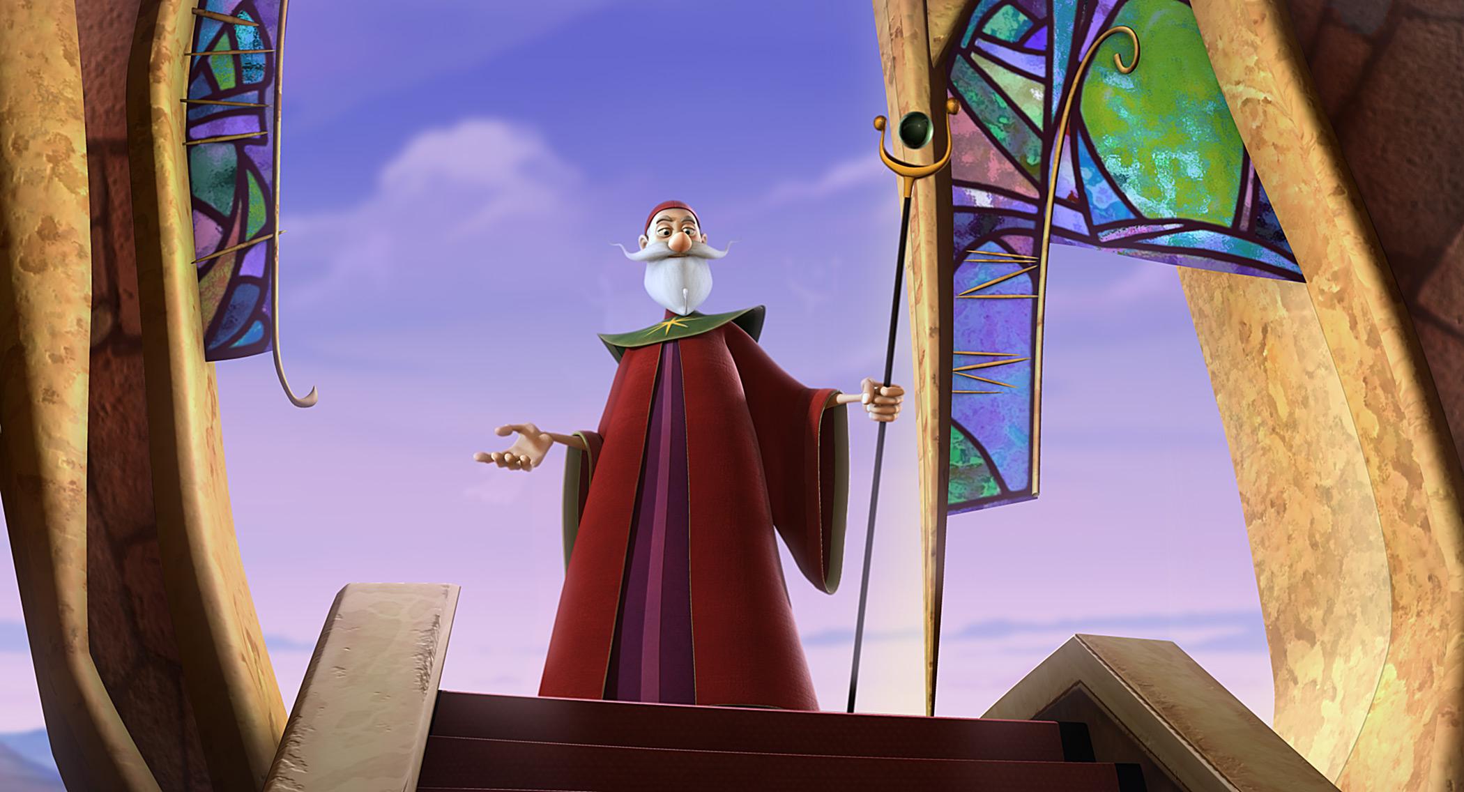 HD Wallpapers The Wizard (voiced by George Carlin) in HAPPILY N'EVER AFTER