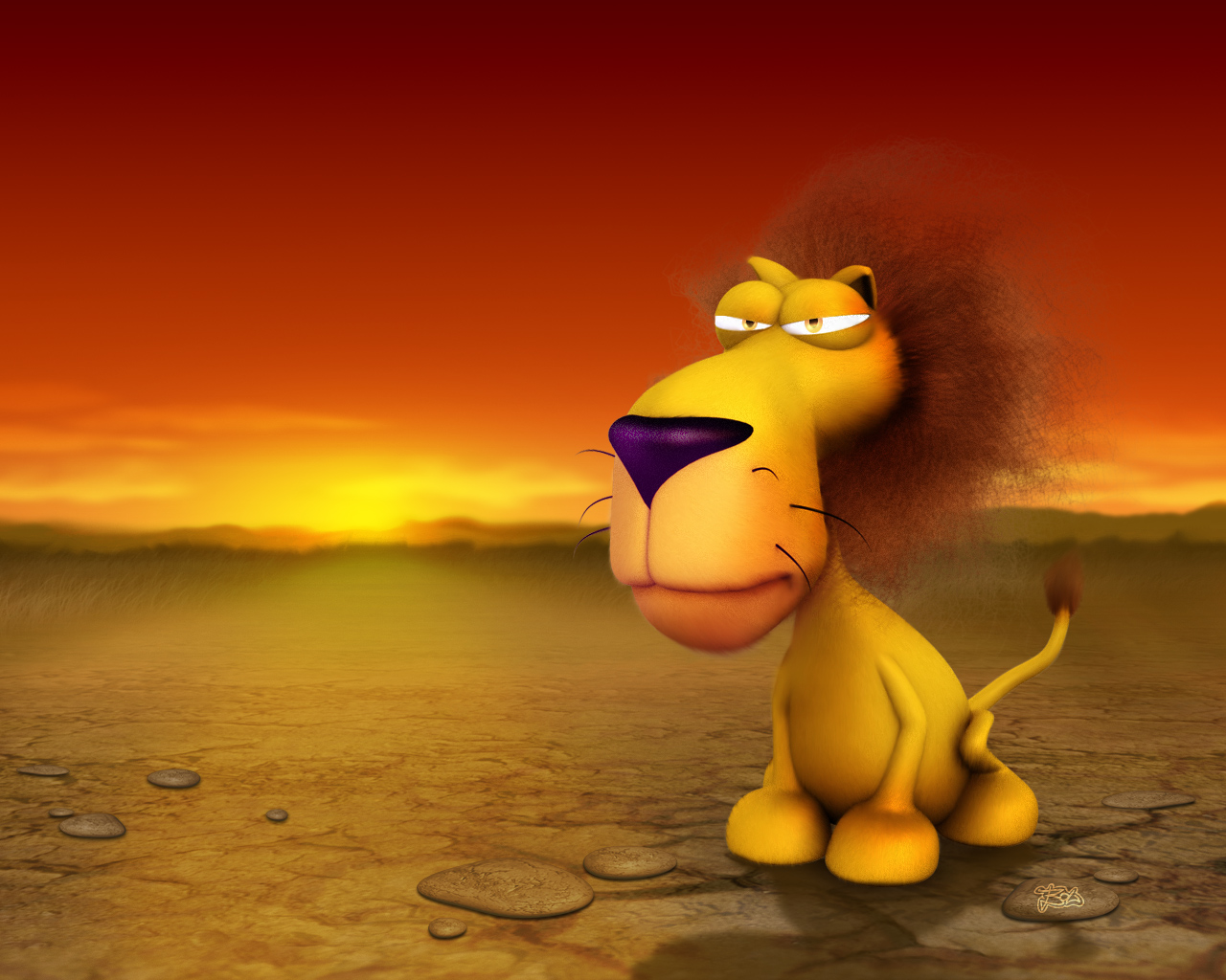 3d Animation Lion Wallpaper Image Num 20
